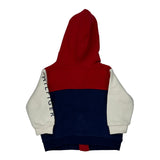 Age 3-6 Months Tommy Hilfiger Spellout Hoodie - 3XS Blue Cotton