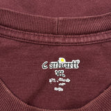 Carhartt T-Shirt - 2XL Burgundy Cotton
