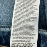 505 Levis Denim Shorts - 32W 10L Blue Cotton