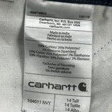 Carhartt Cargo Pants - 36W 33L Navy Cotton Blend