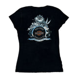 Mid-Ohio Harley Davidson Springfield Oh Harley Davidson Graphic T-Shirt - XS Black Cotton