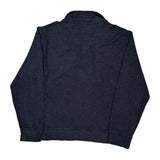 Polo By Ralph Lauren 1/4 Zip - Large Gray Cotton