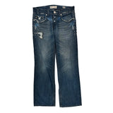 Mek Boot Cut Jeans - 34W 31L Blue Denim