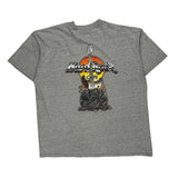 Hard Rock Cafe Graphic T-Shirt - XL Grey Cotton