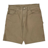 Wrangler Carpenter Shorts - 36W 10L Beige Cotton