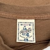 Single Stitch Horse Print The Mountain Graphic T-Shirt - XL Brown Cotton