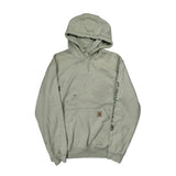 Carhartt Hoodie - Large Green Cotton
