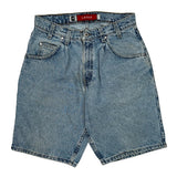 Levis Denim Shorts - 30W 9L Light Wash Denim