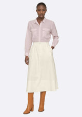 Skirt Ss24-042 Cream