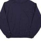 CHAMPION Mens Navy Washington Huskies Pullover Hoodie S Cotton Blend