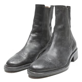 GEOX Womens Ankle Boots Chelsea Black Leather UK 5.5 Stylish Comfort