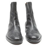 GEOX Womens Ankle Boots Chelsea Black Leather UK 5.5 Stylish Comfort