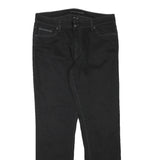 LEVI'S Womens Jeans Black Slim Skinny Denim W32 L30 Stylish Zip Closure