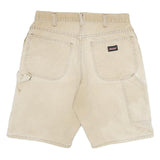 DICKIES Mens Shorts Beige Casual L W32 Cotton Blend Workwear Utility