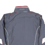 COLUMBIA Mens Blue & White Vertex Jacket XL Polyester Casual Outdoor Sportswear