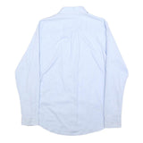 LEVI'S Womens Blue & White Striped Shirt S Cotton Button Down Long Sleeve