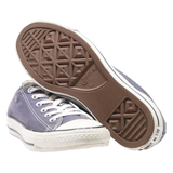 CONVERSE Chuck Taylor All Star Low Top Trainers Blue Canvas Mens UK 7