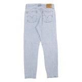 LEVI'S Wedgie Big E Womens Jeans Blue Regular Straight Denim Light W28 L28