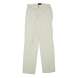 FJALLRAVEN Mens Polyester Blend Beige Regular Straight Trousers W29 L34 Outdoor