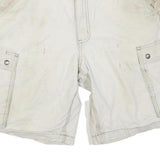 CARHARTT Mens Shorts Beige Cargo Relaxed Fit M W34 Workwear Pockets