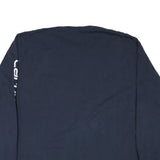 CARHARTT Mens Navy Blue Graphic Long Sleeve Crew Neck XL Logo Printed Sleeve