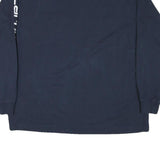CARHARTT Mens Navy Blue Graphic Long Sleeve Crew Neck XL Logo Printed Sleeve