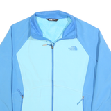 THE NORTH FACE Womens Blue Light Blue Jacket XL Polyester Blend Plain Outdoor