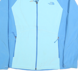 THE NORTH FACE Womens Blue Light Blue Jacket XL Polyester Blend Plain Outdoor