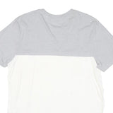 GUESS Mens Grey & White Logo Graphic T-Shirt XL Short Sleeve Crew Neck Casual