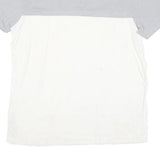 GUESS Mens Grey & White Logo Graphic T-Shirt XL Short Sleeve Crew Neck Casual