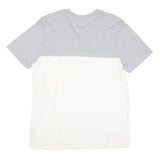 GUESS Mens Grey & White Logo Graphic T-Shirt XL Short Sleeve Crew Neck Casual