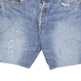 LEVI'S Mens Denim Blue Casual Shorts L W36 Classic Fit Cotton