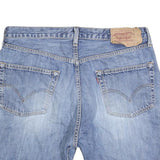 LEVI'S Mens Denim Blue Casual Shorts L W36 Classic Fit Cotton