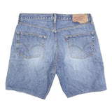 LEVI'S Mens Denim Blue Casual Shorts L W36 Classic Fit Cotton