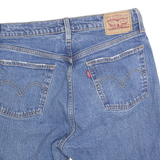 LEVI'S Womens Denim Blue Cotton Casual Shorts Size S W28 Classic Fit
