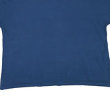 LACOSTE Womens Blue Cotton Blend Short Sleeve Basic Polo Shirt XL Casual