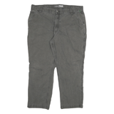 CARHARTT Mens Jeans Grey Relaxed Fit Straight Denim W42 L26 Workwear Casual