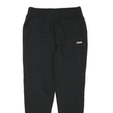 FILA Mens Joggers Black Slim Tapered M W32 L29 Cotton Blend Casual Sweatpants