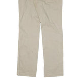 DICKIES Mens Jeans Beige Regular Straight Denim W30 L33 Zip Cotton Blend