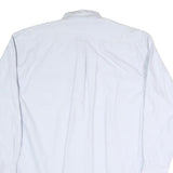 YVES SAINT LAURENT Mens White Shirt XL Cotton Blend Button Down Collar Premium