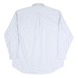 YVES SAINT LAURENT Mens White Shirt XL Cotton Blend Button Down Collar Premium