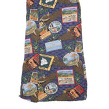 REYN SPOONER Womens Blue Hawaiian Print Sleeveless Maxi Cotton Blend Dress L