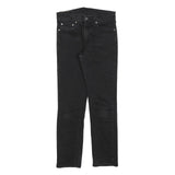 LEVI'S 511 Mens Slim Black Denim Medium W32 L32 Zip Jeans Slim Fit Stylish