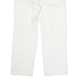 DICKIES Mens Regular Fit White Cotton Straight Leg Jeans W34 L27 Classic