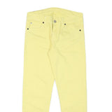RALPH LAUREN DENIM & SUPPLY Womens Slim Yellow Cotton Blend Denim Jeans W26 L24