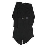 DIESEL Womens Black Day Dress Polyester Long Sleeve Knee Length L Stylish