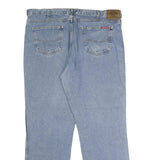 DICKIES Mens Blue Regular Fit Straight Leg Denim Jeans Cotton W42 L30 Workwear