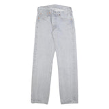 LEVI'S 501 Mens Jeans Blue Regular Straight Denim Light W28 L32 Classic Button