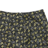 TED BAKER Womens Black & Gold Floral Mini Skirt Polyester Blend 2XL Stylish