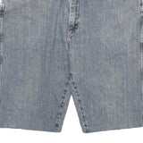 WRANGLER Mens Blue Denim Casual Shorts 2XL W36 Cotton Blend Classic Fit